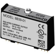 8B39 - Module conditionnement sortie courant, bande passante 100Hz