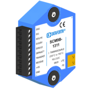 SCM9B-13 - Module conditionnement de signal d'entrée thermocouple vers port Série RS232C/RS485