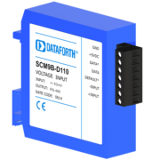 SCM9B-D11 - Module conditionnement Rail DIN de signal d'entrée tension vers port Série RS485