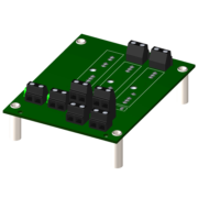 8BP02 - Fond de Panier 2 emplacements pour modules 8B
