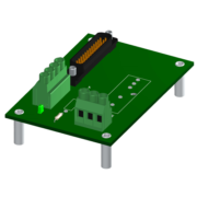 SCM7BXEV - Fond de panier 1 emplacement pour évaluation des modules SCM7B
