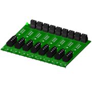 SCMPB07-1 - Panneau arrière à 8 canaux sans circuits de compensation de soudure froide. A utiliser lorsque des économies de coûts sont souhaitées et que les modules d'entrée de thermocouple SCM5B37 et SCMPB47 ne seront pas utilisés.