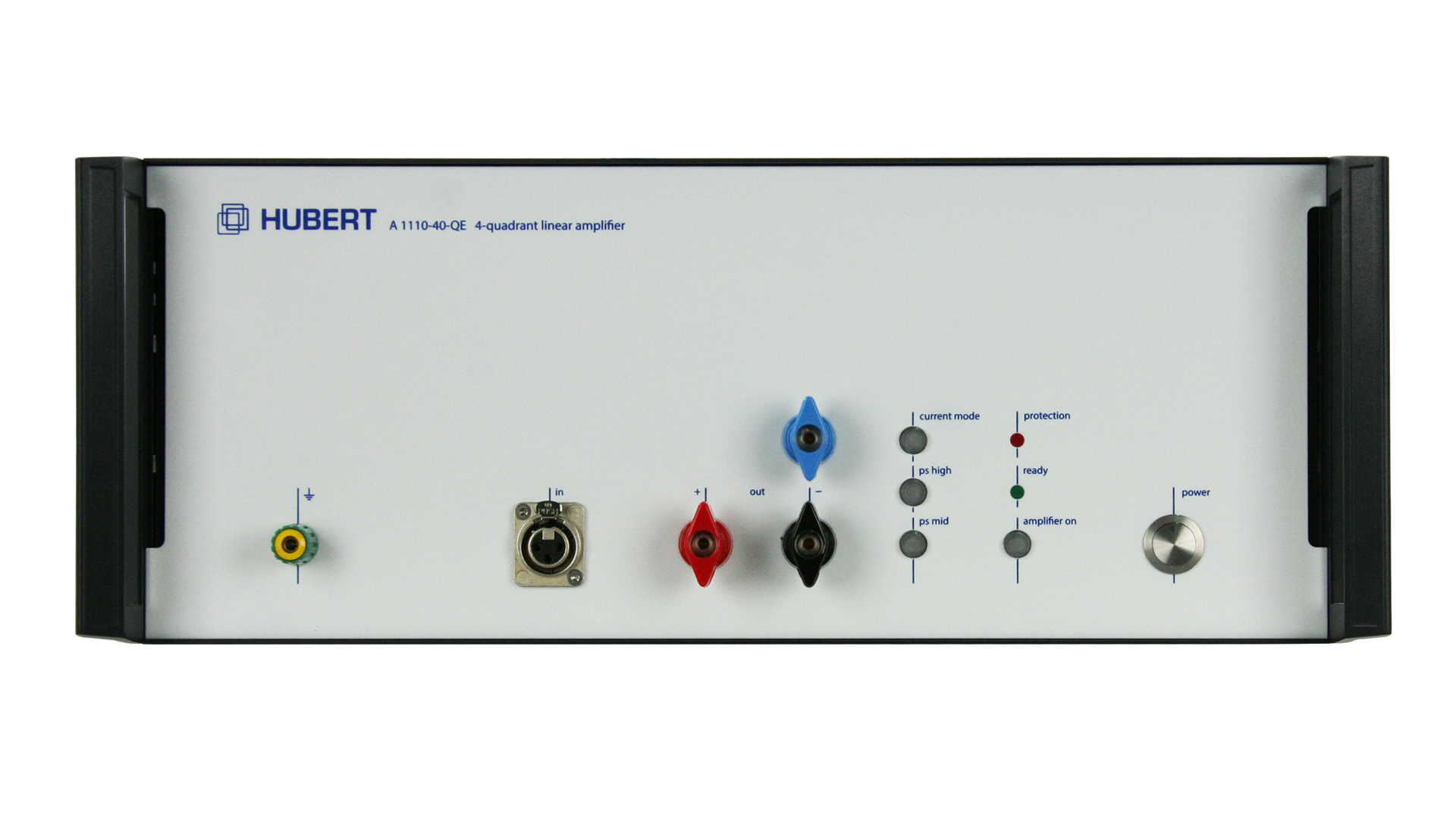 A1110-40-QE-100V, 4 quadrant power amplifiers, DC-1 MHz, 100 V / µs, 1200W  / 800W, ± 100Vp, ± 40Ap, USB (11100100)